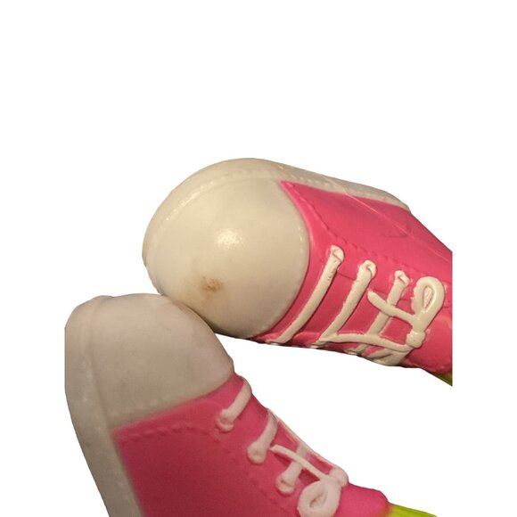 Lalaloopsy Doll 2009 MGA Entertainment 12" Pink Hair Blue Striped Dress Green Wi - Picture 5 of 7